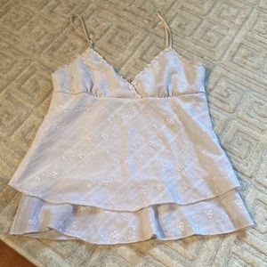 VTG Y2k 90s Embroidered Fairy tank top